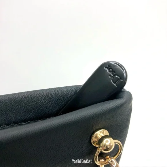 🆕 Dior Beauty Cosmetic Pouch to Crossbody Bag Purse, New Handbag, Black & Blue - Picture 2 of 12